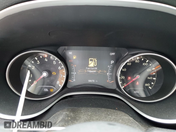2020 Jeep Compass Latitude с VIN 3C4NJDBB7LT148338, выставлен на аукционе Copart как лот 63296655 с пробегом 58 470 миль миль и На запчасти • Non repairable. История ставок и продаж доступна на DreamBid. Изображение 9.