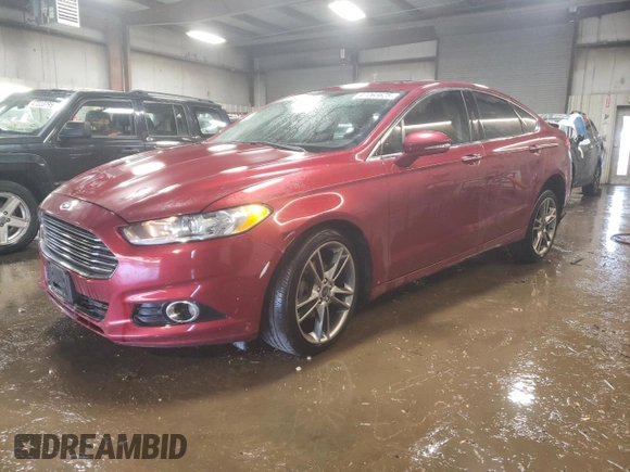2016 Ford Fusion Titanium with VIN 3FA6P0K93GR222789, listed as a Copart auction lot 47265625 with 69,710 mi miles and Salvage Title. Bid and sale history available at DreamBid. Image 1.