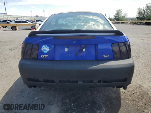 1999 Ford Mustang GT z VIN 1FAFP42X1XF152146, wystawiony jako Copart lot #57871835 z przebiegiem Nie podano mil oraz Szkoda całkowita • Salvage title. Historia ofert i sprzedaży dostępna na DreamBid. Obrazek 6.