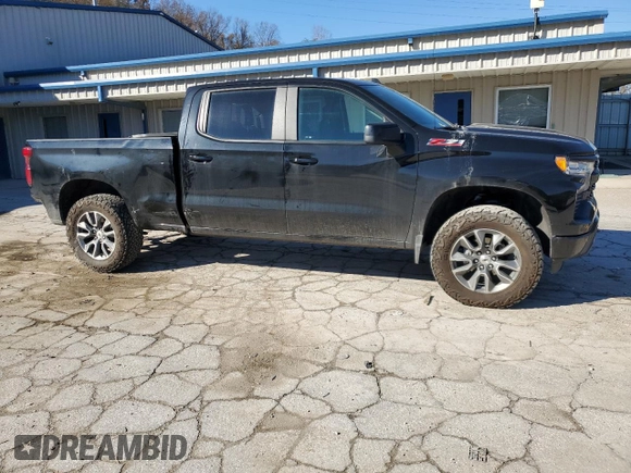 2024 Chevrolet Silverado 1500 RST with VIN 1GCUDEED8RZ294514, listed as a Copart auction lot 79234404 with 12,947 mi miles and Salvage Title. Bid and sale history available at carsss.com. Image 4.