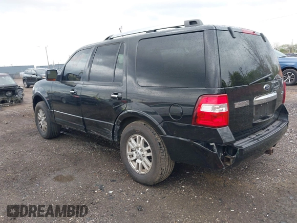 2013 Ford Expedition Limited with VIN 1FMJU2A5XDEF00492, listed as a IAAI auction lot 42166881 with 78,004 mi miles and . Bid and sale history available at DreamBid. Image 3.