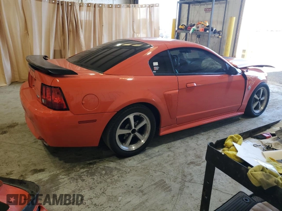 2004 Ford Mustang Premium Mach 1 with VIN 1FAFP42R24F139192, listed as a Copart auction lot 82810874 with Not provided miles and Salvage title. Bid and sale history available at DreamBid. Image 3.