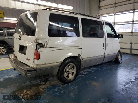2004 GMC Safari z VIN 1GKDM19X94B501222, wystawiony jako Copart lot #87334014 z przebiegiem 287 482 mil mil oraz Szkoda całkowita • Salvage title. Historia ofert i sprzedaży dostępna na DreamBid. Obrazek 3.