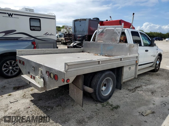 2006 Dodge 3500 SLT with VIN 3D7ML48C56G127531, listed as a Copart auction lot 75885704 with 112,283 mi miles and Non repairable. Bid and sale history available at DreamBid. Image 3.