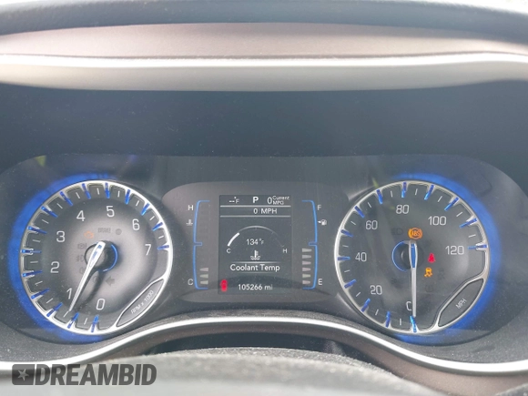 2017 Chrysler Pacifica Touring with VIN 2C4RC1DG8HR502333, listed as a IAAI auction lot 42357607 with 105,266 mi miles and . Bid and sale history available at DreamBid. Image 7.