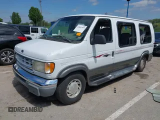 1999 Ford Econoline Cargo Recreational with VIN 1FDRE14L2XHA41059, listed as a IAAI auction lot 42067879 with 149,185 mi miles. Bid and sale history available at carsss.com. Image 22.