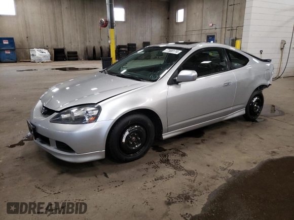 2006 Acura RSX Type-S Leather with VIN JH4DC530X6S016154, listed as a Copart auction lot 77568174 with 222,588 mi miles and Salvage Title. Bid and sale history available at carsss.com. Image 1.