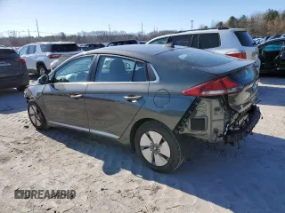2022 Hyundai Ioniq SE with VIN KMHC75LC6NU268722, listed as a Copart auction lot 46044125 with 46,628 mi miles and Non repairable. Bid and sale history available at DreamBid. Image 2.