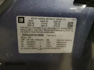 2014 Chevrolet Equinox LS with VIN 2GNALAEK7E6198058, listed as a Copart auction lot 48039435 with 170,395 mi miles and Salvage Title. Bid and sale history available at carsss.com. Image 15.
