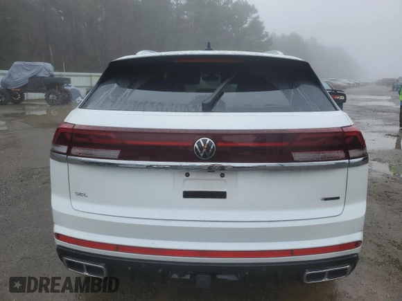 2024 Volkswagen Atlas SEL Premium R-Line с VIN 1V2FE2CA7RC241205, выставлен на аукционе Copart как лот 45498675 с пробегом 12 255 миль миль и Списание • Salvage title. История ставок и продаж доступна на DreamBid. Изображение 6.
