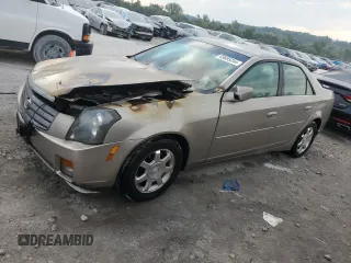 2003 Cadillac CTS with VIN 1G6DM57N930155478, listed as a Copart auction lot 69695244 with 0 mi miles and Non Repairable. Bid and sale history available at carsss.com. Image 1.