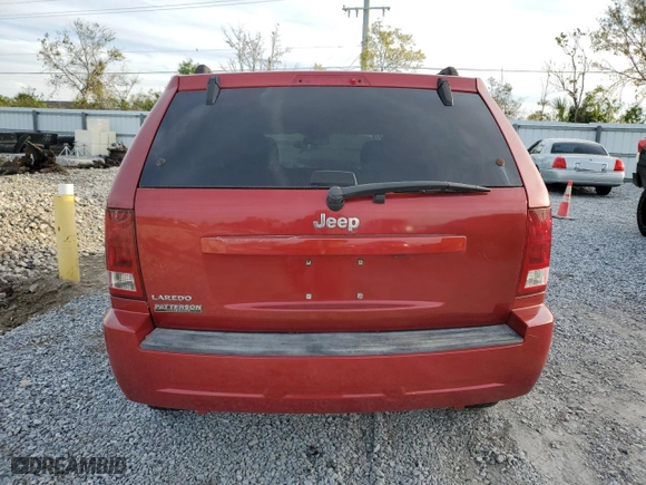 2006 Jeep Grand Cherokee Laredo with VIN 1J4GS48K86C174924, listed as a Copart auction lot 87279574 with 0 mi miles and Clean Title. Bid and sale history available at carsss.com. Image 6.