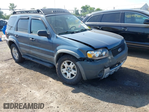 2005 Ford Escape XLT z VIN 1FMCU931X5KD62886, wystawiony jako IAAI lot #42564007 z przebiegiem 134 080 mil mil oraz . Historia ofert i sprzedaży dostępna na DreamBid. Obrazek 1.