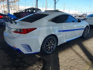 2017 Lexus RC with VIN JTHHE5BC0H5016527, listed as a IAAI auction lot 41323618 with 72,456 mi miles. Bid and sale history available at carsss.com. Image 4.