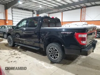 2022 Ford F-150 XL with VIN 1FTEW1EP6NKE52594, listed as a Copart auction lot 43848325 with 57,040 mi miles and Salvage Title. Bid and sale history available at DreamBid. Image 2.