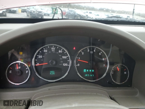 2009 Jeep Liberty Limited with VIN 1J8GP58K59W532831, listed as a Copart auction lot 46067915 with 197,147 mi miles and Salvage Title. Bid and sale history available at carsss.com. Image 9.