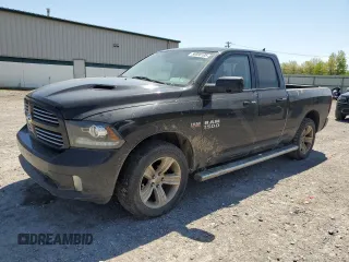 2014 Ram 1500 Sport z VIN 1C6RR7HTXES388636, wystawiony jako Copart lot #56590105 z przebiegiem Nie podano mil oraz Szkoda całkowita • Salvage title. Historia ofert i sprzedaży dostępna na DreamBid. Obrazek 1.