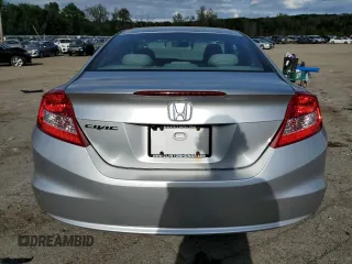 2012 Honda Civic Cpe EX with VIN 2HGFG3B88CH561364, listed as a Copart auction lot 72280644 with 233,427 mi miles and Salvage Title. Bid and sale history available at carsss.com. Image 6.