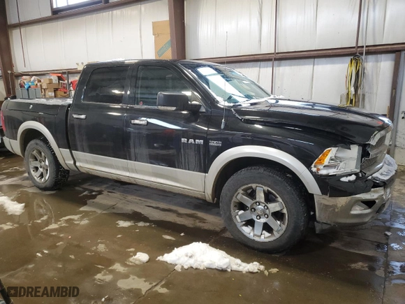 2010 Dodge Ram 1500 Sport with VIN 1D7RV1CTXAS220312, listed as a Copart auction lot 43891315 with 349,829 mi miles and Salvage Title. Bid and sale history available at carsss.com. Image 4.