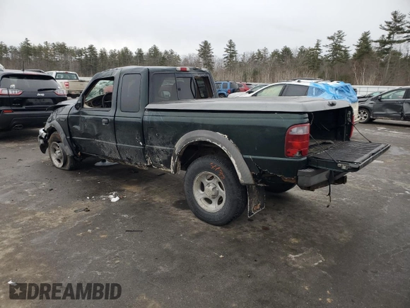 2002 Ford Ranger XL Fleet with VIN 1FTZR45E22TA78547, listed as a Copart auction lot 42254185 with 149,349 mi miles and Salvage Title. Bid and sale history available at DreamBid. Image 2.