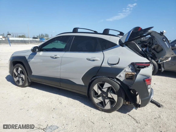 2024 Hyundai Kona Limited with VIN KM8HE3A31RU158038, listed as a Copart auction lot 87085984 with 8,951 mi miles and Salvage Title. Bid and sale history available at carsss.com. Image 2.
