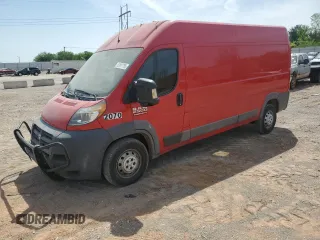 2018 Ram ProMaster Cargo with VIN 3C6TRVDG8JE149022, listed as a Copart auction lot 52007785 with 504,368 mi miles and Clean Title. Bid and sale history available at DreamBid. Image 1.