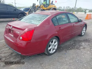 2006 Nissan Maxima 3.5 SL with VIN 1N4BA41E86C856652, listed as a IAAI auction lot 42070796 with 190,538 mi miles. Bid and sale history available at carsss.com. Image 4.