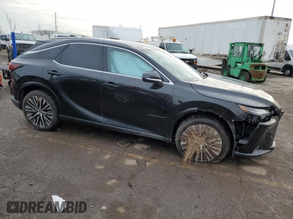 2023 Lexus RX with VIN 2T2BBMCA8PC010785, listed as a Copart auction lot 86061694 with 11,956 mi miles and Salvage Title. Bid and sale history available at carsss.com. Image 4.