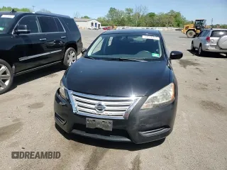 2014 Nissan Sentra S with VIN 3N1AB7AP4EL656704, listed as a Copart auction lot 54976375 with 29,102 mi miles and Salvage Title. Bid and sale history available at DreamBid. Image 13.