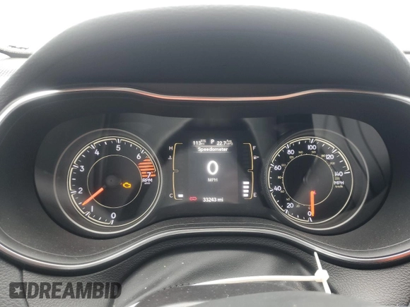 2021 Jeep Cherokee Latitude Plus z VIN 1C4PJLLB2MD183619, wystawiony jako Copart lot #56592595 z przebiegiem 33 243 mil mil oraz Czysty tytuł • Clean title. Historia ofert i sprzedaży dostępna na DreamBid. Obrazek 9.