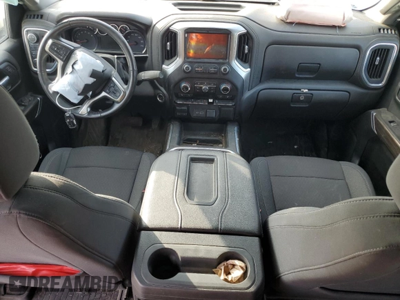 2021 Chevrolet Silverado 1500 LT Trail Boss with VIN 1GCPYFEL4MZ346809, listed as a Copart auction lot 85580404 with 81,499 mi miles and Salvage Title. Bid and sale history available at DreamBid. Image 8.