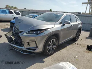 2022 Lexus RX 350 with VIN 2T2HZMDA9NC327704, listed as a Copart auction lot 60550605 with 34,463 mi miles and Salvage title. Bid and sale history available at DreamBid. Image 1.