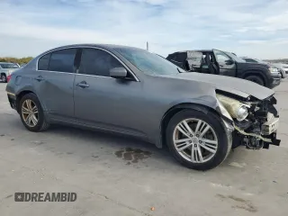 2012 Infiniti G25 Journey with VIN JN1DV6AP6CM812369, listed as a Copart auction lot 82671594 with 170,604 mi miles and Clean Title. Bid and sale history available at DreamBid. Image 4.