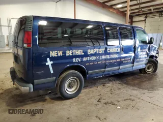 2002 Chevrolet Express with VIN 1GAHG39R121143434, listed as a Copart auction lot 73485264 with 80,692 mi miles and Salvage Title. Bid and sale history available at carsss.com. Image 3.