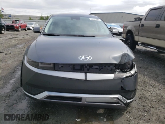 2022 Hyundai Ioniq 5 SEL with VIN KM8KN4AEXNU050783, listed as a Copart auction lot 58491465 with 23,875 mi miles and Salvage title. Bid and sale history available at DreamBid. Image 5.