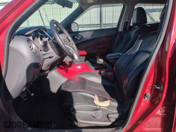 2013 Nissan Juke SV with VIN JN8AF5MV9DT211373, listed as a Copart auction lot 53078655 with Not Provided miles and Salvage Title. Bid and sale history available at carsss.com. Image 7.