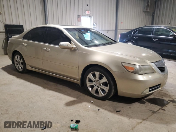 2009 Acura RL Technology z VIN JH4KB26699C002527, wystawiony jako Copart lot #54668255 z przebiegiem 143 644 mil mil oraz Szkoda całkowita • Salvage title. Historia ofert i sprzedaży dostępna na DreamBid. Obrazek 4.
