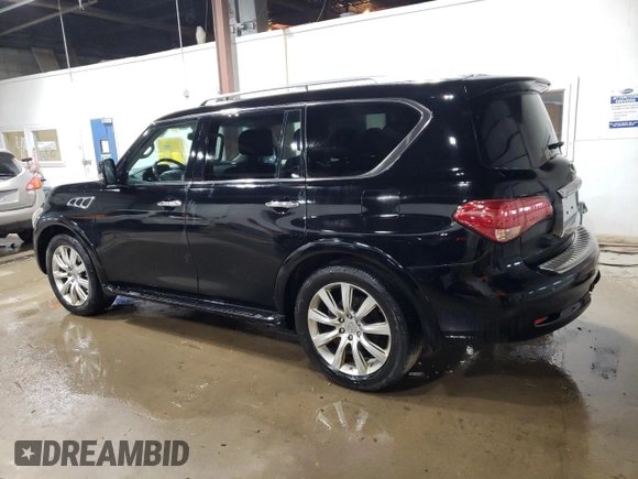 2012 Infiniti QX56 8-passenger z VIN JN8AZ2NC7C9316797, wystawiony jako Copart lot #49735415 z przebiegiem 174 598 mil mil oraz Czysty tytuł • Clean title. Historia ofert i sprzedaży dostępna na DreamBid. Obrazek 2.