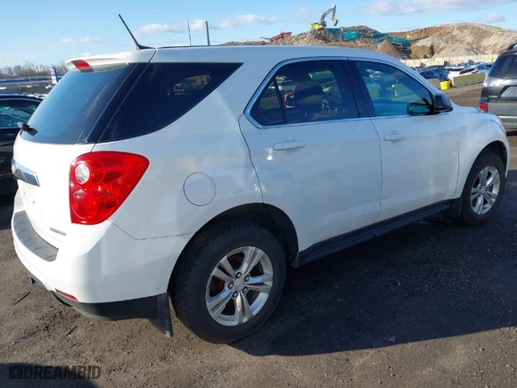 2013 Chevrolet Equinox LS with VIN 2GNFLCEK7D6420503, listed as a IAAI auction lot 41853106 with 153,072 mi miles. Bid and sale history available at carsss.com. Image 4.