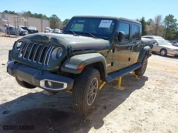 2022 Jeep Gladiator High Altitude with VIN 1C6HJTFG5NL179574, listed as a IAAI auction lot 41685973 with 38,451 mi miles. Bid and sale history available at carsss.com. Image 2.