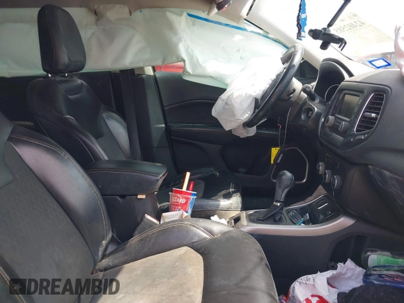 2018 Jeep Compass Altitude with VIN 3C4NJCBB1JT151808, listed as a IAAI auction lot 42402585 with 145,422 mi miles and . Bid and sale history available at DreamBid. Image 5.