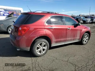 2012 Chevrolet Equinox LTZ with VIN 2GNFLGE57C6302399, listed as a Copart auction lot 46603845 with 140,072 mi miles and Salvage Title. Bid and sale history available at carsss.com. Image 3.