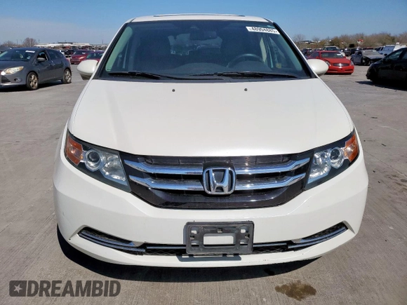 2014 Honda Odyssey EX-L with VIN 5FNRL5H67EB122190, listed as a Copart auction lot 48904885 with 163,719 mi miles and Clean Title. Bid and sale history available at carsss.com. Image 5.