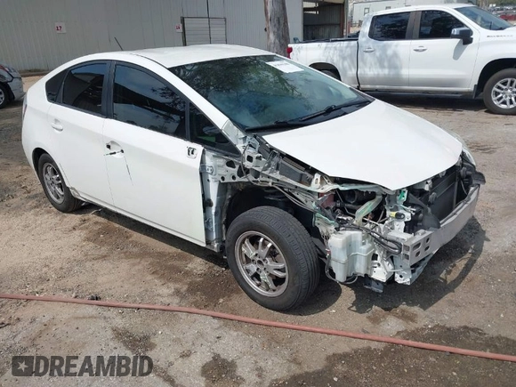 2011 Toyota Prius I with VIN JTDKN3DUXB5355059, listed as a IAAI auction lot 41896288 with 139,068 mi miles. Bid and sale history available at carsss.com. Image 1.