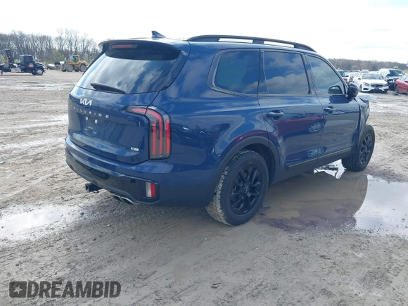 2024 Kia Telluride SX Prestige X-Line z VIN 5XYP5DGC4RG461605, wystawiony jako IAAI lot #41926195 z przebiegiem 13 811 mil mil oraz . Historia ofert i sprzedaży dostępna na DreamBid. Obrazek 4.