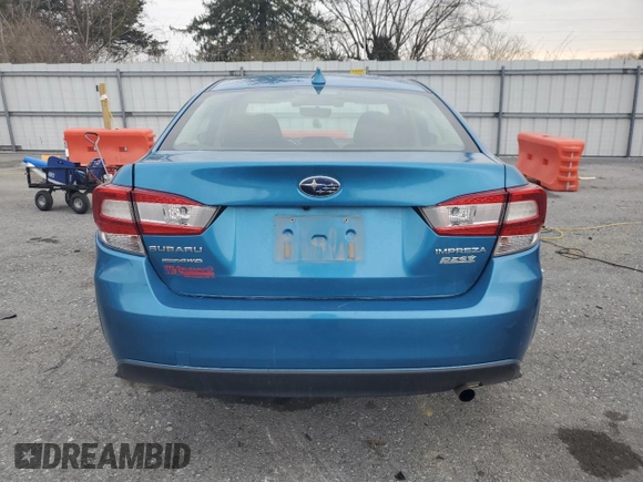 2017 Subaru Impreza Premium with VIN 4S3GKAD62H3606634, listed as a Copart auction lot 51037715 with 100,346 mi miles and Salvage title. Bid and sale history available at DreamBid. Image 6.