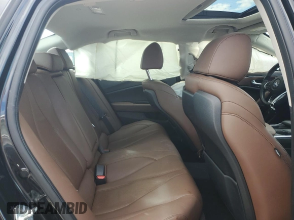 2021 Acura TLX w/Technology Package with VIN 19UUB6F47MA004136, listed as a Copart auction lot 46390135 with 64,252 mi miles and Non Repairable. Bid and sale history available at carsss.com. Image 10.
