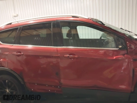 2014 Ford Escape Titanium with VIN 1FMCU9J90EUB01280, listed as a IAAI auction lot 41630208 with Not Provided miles. Bid and sale history available at carsss.com. Image 13.