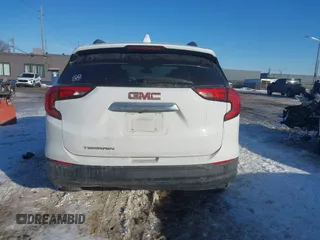 2020 GMC Terrain SLE with VIN 3GKALMEV8LL201910, listed as a IAAI auction lot 41650442 with 55,087 mi miles. Bid and sale history available at carsss.com. Image 16.