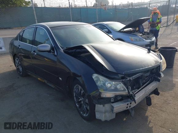 2008 Infiniti M with VIN JNKAY01E18M606546, listed as a IAAI auction lot 42614288 with 161,499 mi miles and . Bid and sale history available at DreamBid. Image 1.